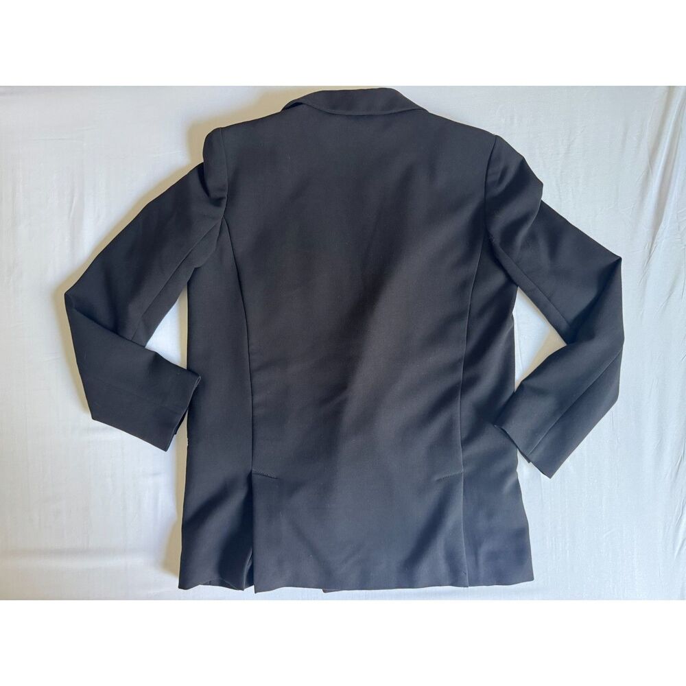 Maeve by Anthropologie Black Double Breasted Blazer Jacket | Size 2 - Picture 2 of 9